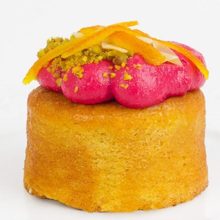 Orange & Almond Raspberry Cake (GF)